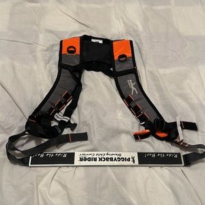 Piggyback Rider Scout Standing Child Toddler Carrier Backpack Events Hike Travel